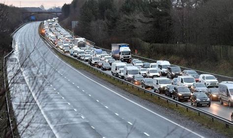 M4 Crash Man Dead After Toyota Smash Near Swindon Wiltshire Uk