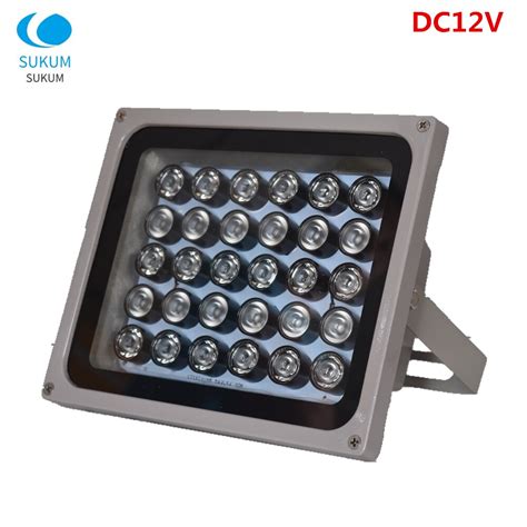 DC 12V 30Pcs CCTV Fill Light 850nm Array Led Waterproof Night Vision IR