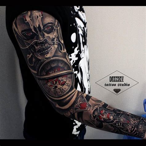 Vladimir Drozdov Sleeve Tattoos Full Sleeve Tattoos Arm Tattoo