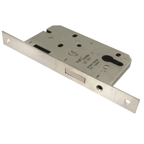 Eurospec Euro Profile Deadlock Satin Stainless Steel Ironmongery