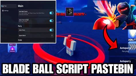 Roblox Blade Ball Script Auto Parry Auto Block Auto Win Blade