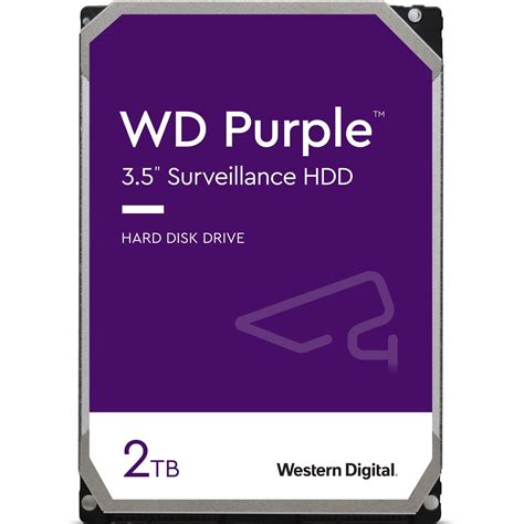 2TB WD Purple WD20PURZ 64MB 3.5" (8.9cm) SATA 6Gb/s - SATA 3.5 Zoll ...