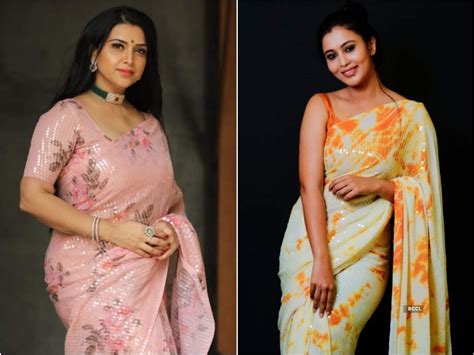 From Swetha Changappa To Neha Gowda Kannada Actresses Ace The Sequin