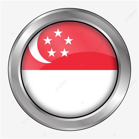 Badge Singapore National Football Team Vector, Football, Flag ...