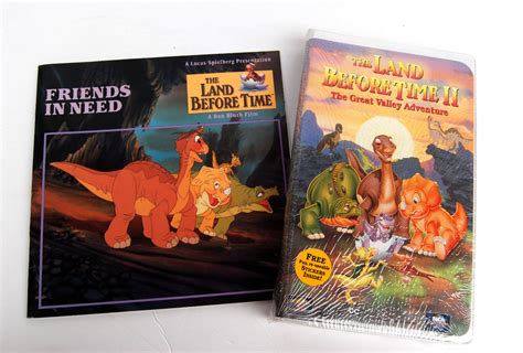 The Land Before Time Ii Sealed Vhs Video Cassette Tape And Etsy Singapore