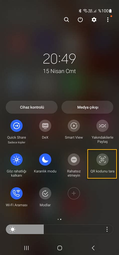 Android Qr Kodu Okuyucu Le Tarama