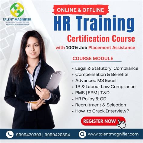 Hr Online Certification Courses In India Talent Magnifier Medium