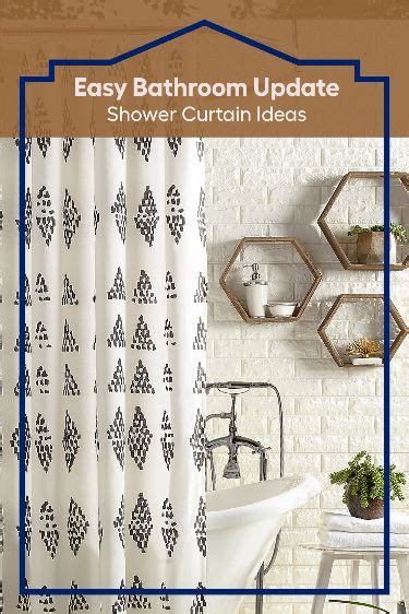 15 Trendy Bathroom Shower Curtains Lowe S Easy Bathroom Updates