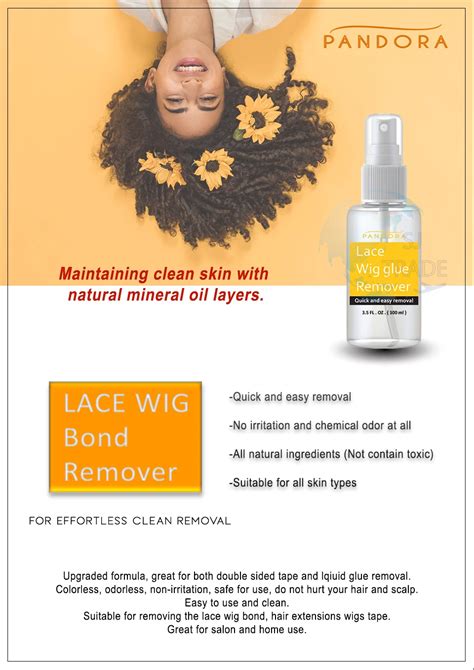 Lace Wig Glue Remover Lace Bond Remover Glue Remover Buy Professional Salon Use Glue