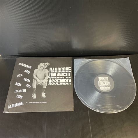 Yahoo オークション レコード LP盤 HARDCORE UNLAWFUL ASSEMBLY