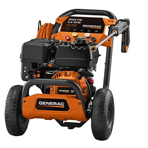 Generac Psi Gpm Cc Gas Powered Pressure Washer With