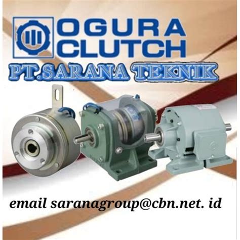 Jual OGURA CLUTCH BRAKE PT SARANA TEKNIK GEARMOTOR OGURA ELECTROMAGNET