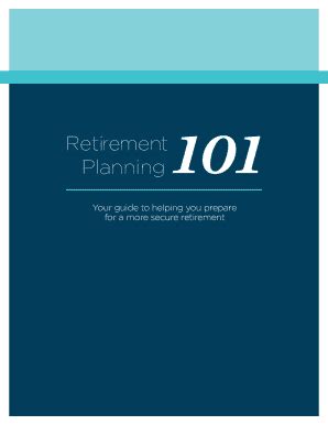 Fillable Online Retirement Planning Aamfm S Guide To A Secure