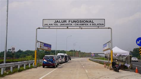 Tol Japek II Selatan Bisa Dipakai Mudik Nataru Gratis Bisnis