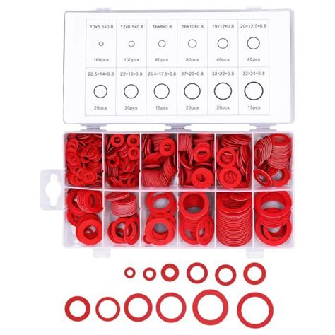 Cikonielf Rondelle D Isolation Assortiment De Rondelles Plates