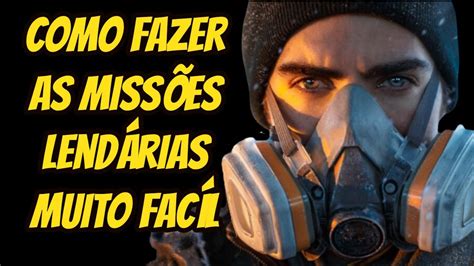 The Division 2 l Missões Lendárias muito mais Fácil pve l Build de