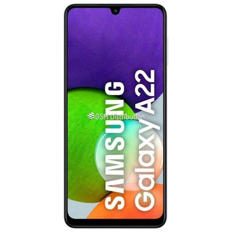 Samsung Galaxy A22 128 Gb 4 Gb RAM Blanc Maroc GSM Distribution