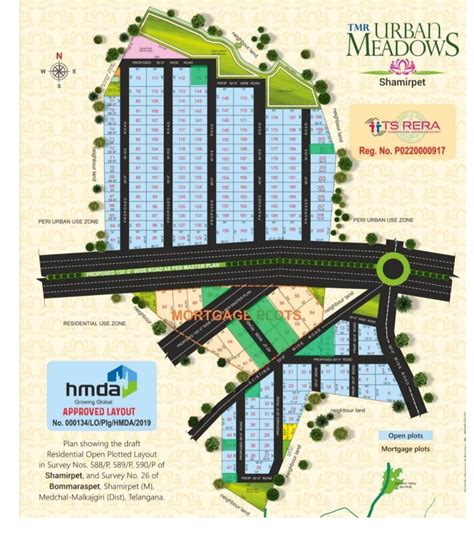 Tmr Urban Meadows At Shamirpet Hmdaplots In