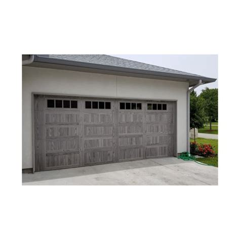 Chi Timeless Stamped Carriage House Insulated Modern Garage Doors With