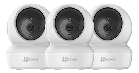 Kit X Camara Seguridad Domo Inteligente Wifi Ezviz C N