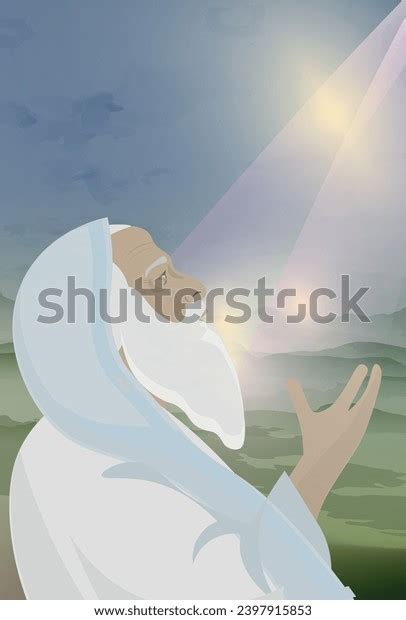 bible illustrations vector torah abraham stock vector royalty