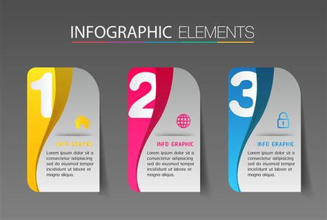 Modern Infographic Text Box Template Infographics Banner