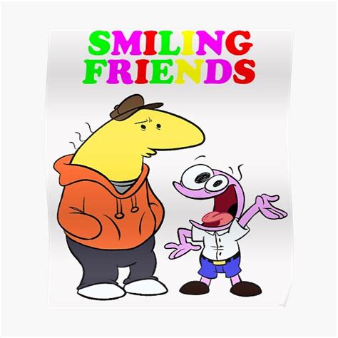 "SMILING FRIENDS PIM" Poster for Sale by 5Saudara | Redbubble