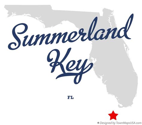 Map of Summerland Key, FL, Florida