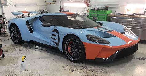 Gorgeous New Ford Gt In Gulf Livery R Carporn