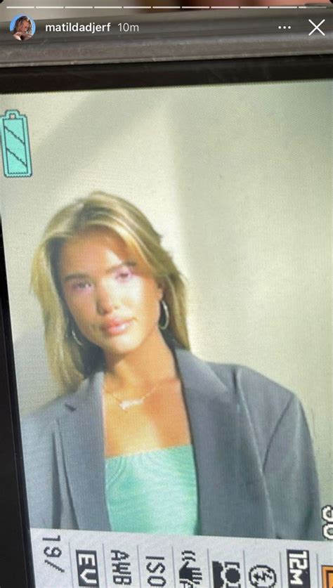 Matilda Djerf Matilda Djerf Blonde Girl Matilda