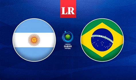 Argentina Vs Brasil Futsal En Vivo Final Sudamericano De Futsal Sub