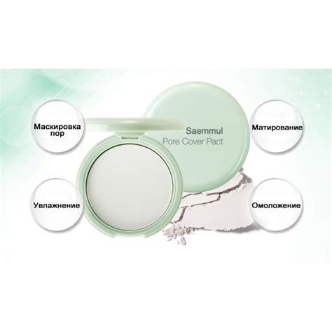 The Saem Saemmul Perfect Pore Pact: отзывы, инструкция, состав