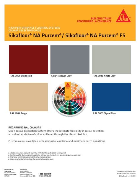 Sika Epoxy Flooring Color Chart Flooring Guide By Cinvex