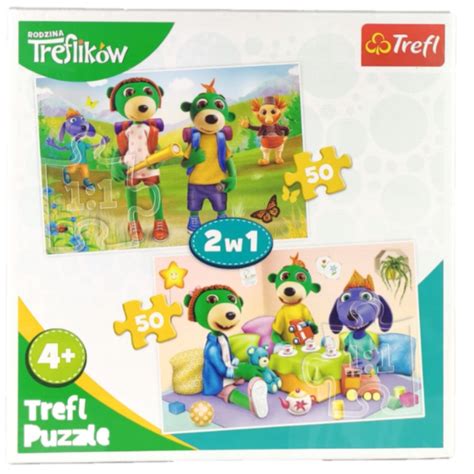 Trefl Puzzle W Rodzina Treflik W X Trefl Sklep Empik