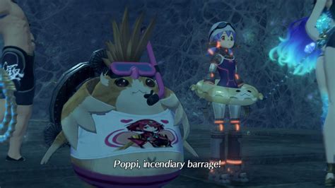 Xenoblade Chronicles 2 Swimsuit Edition Cutscene 124 Incendiary