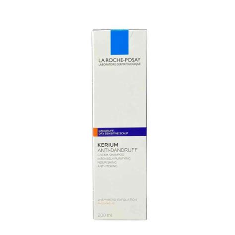 La Roche Posay Kerium Dry Scalp Anti Dandruff Shampoo Ml Inish