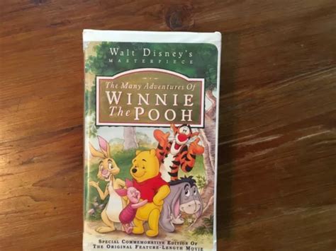 Rare Walt Disney Masterpiece The Many Adventures Of Winnie The Pooh