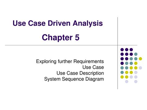 Ppt Use Case Driven Analysis Powerpoint Presentation Free Download Id 8796302