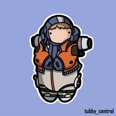 Tubby Wattson Cute Digital Art R Apexlegends