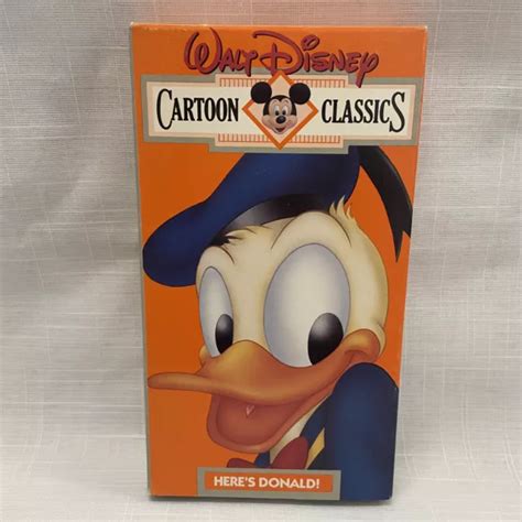 Vhs Walt Disney Cartoon Classics V Heres Donald Vhs Eur