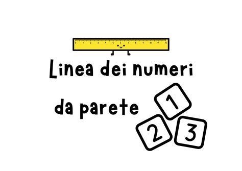 Linea Dei Numeri Da Parete Dell Aula Edudoro