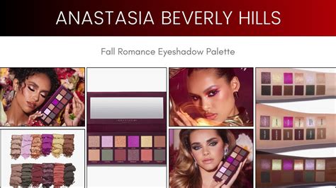 Anastasia Beverly Hills Fall Romance Eyeshadow Palette Youtube