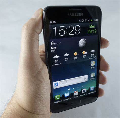 Test Samsung Galaxy Note