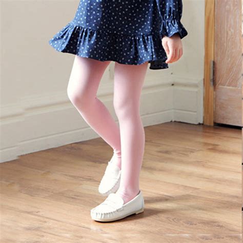 Spring Autumn Candy Color Children Tights For Baby Girls Kids Velvet