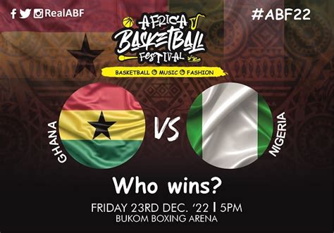 Basketball: Ghana and Nigeria to renew rivalry on December 23