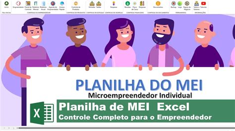 Planilha De Mei Microempreendedor Individual Excel Youtube