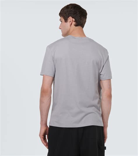 Plain Gray T Shirt Front And Back