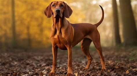 Premium Photo | Redbone Coonhound A Hunting Companion