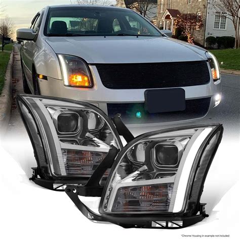 For Ford Fusion Light Bar Turn Signal Projector