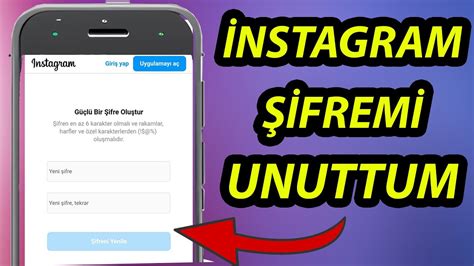 İNSTAGRAM ŞİFREMİ UNUTTUM İNSTAGRAM ŞİFRESİ DEĞİŞTİRME 2024 YouTube